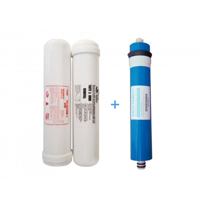 Depuragua - 4 filtros Osmosis inversa para Storm y Proline